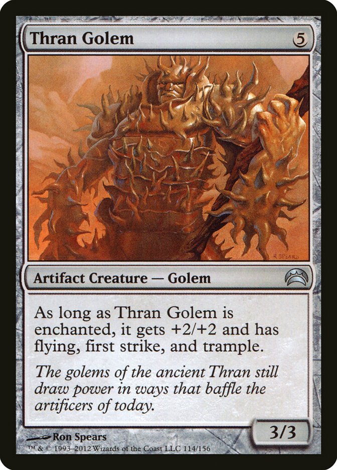 Thran Golem [Planechase 2012] | Boutique FDB TCG