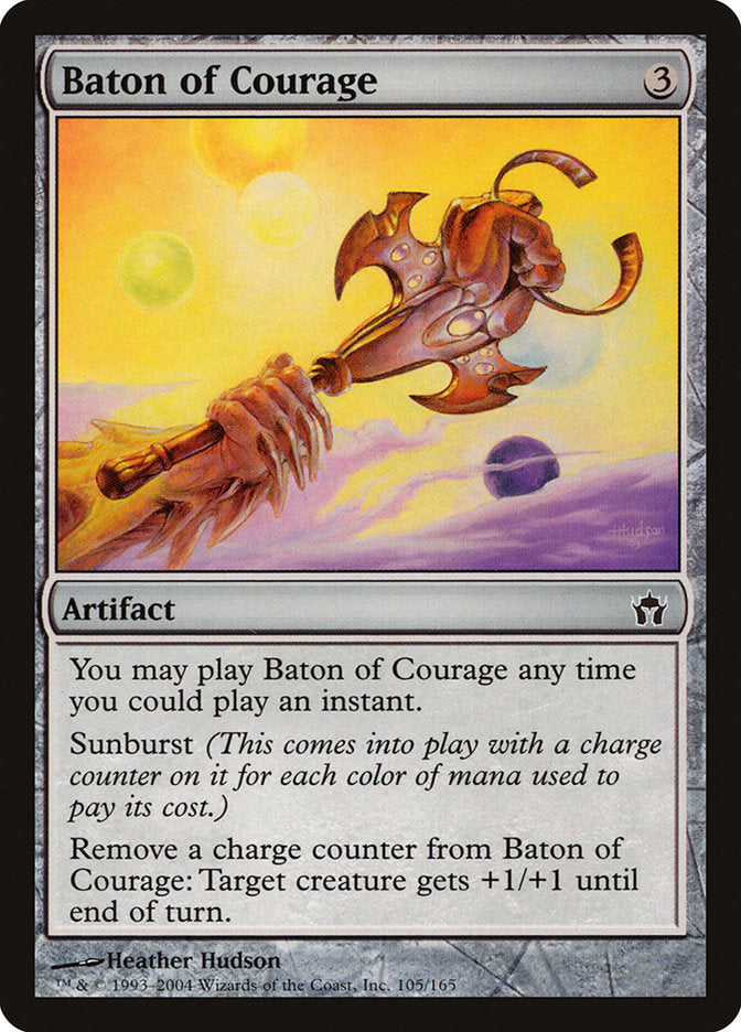 Baton of Courage [Fifth Dawn] | Boutique FDB TCG