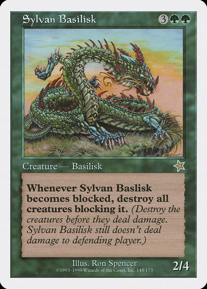 Sylvan Basilisk [Starter 1999] | Boutique FDB TCG