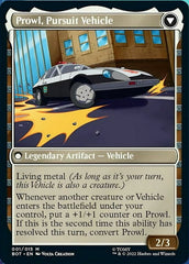 Prowl, Stoic Strategist // Prowl, Pursuit Vehicle [Transformers] | Boutique FDB TCG