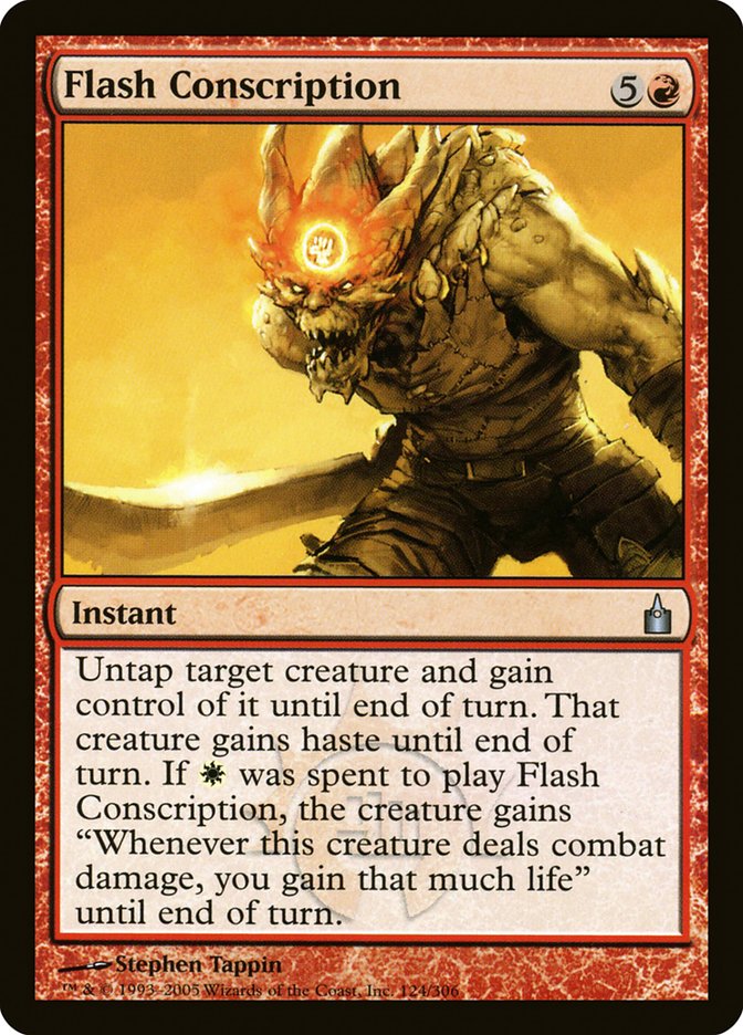 Flash Conscription [Ravnica: City of Guilds] | Boutique FDB TCG