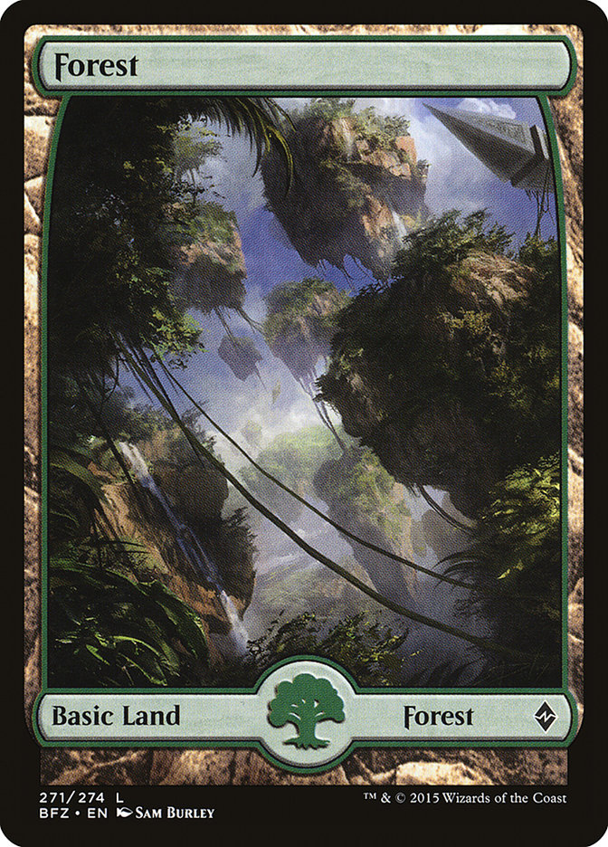 Forest (271) [Battle for Zendikar] | Boutique FDB TCG