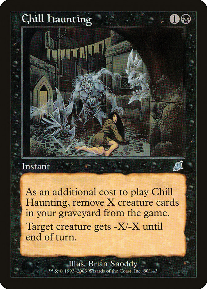 Chill Haunting [Scourge] | Boutique FDB TCG