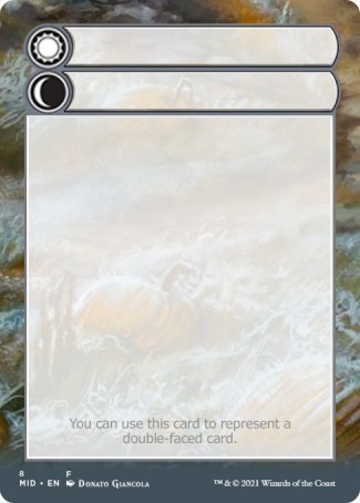 Helper Card (8/9) [Innistrad: Midnight Hunt Tokens] | Boutique FDB TCG