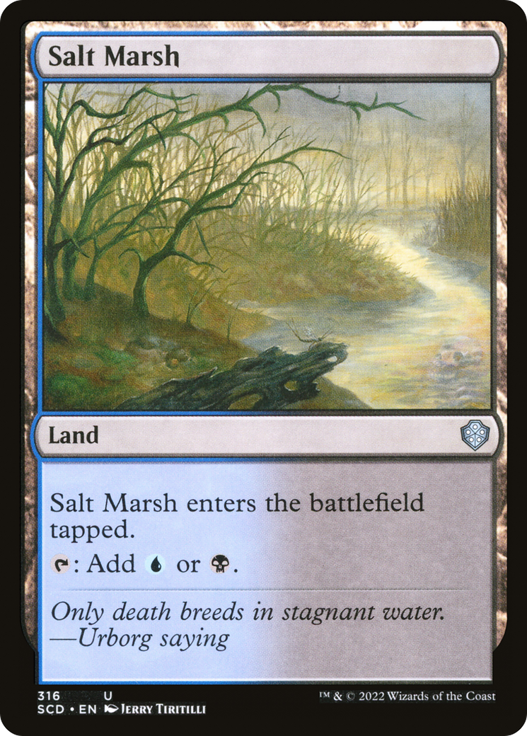 Salt Marsh [Starter Commander Decks] | Boutique FDB TCG