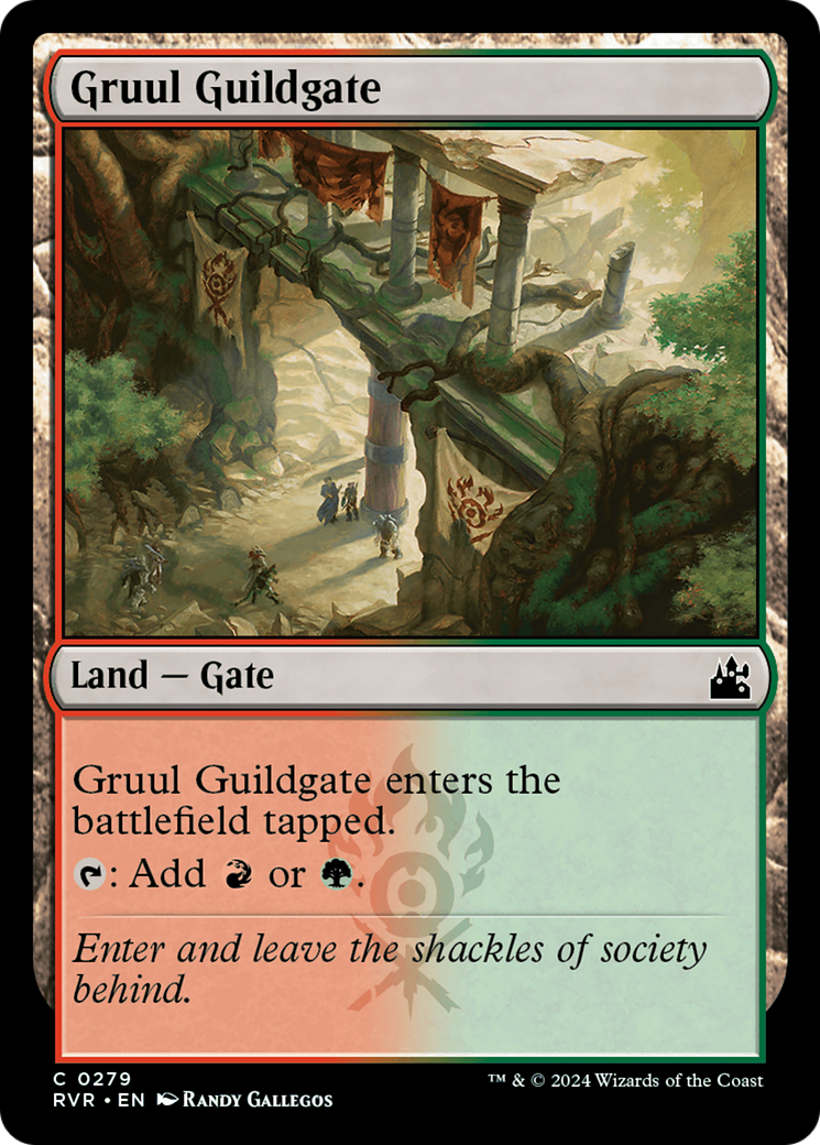 Gruul Guildgate [Ravnica Remastered] | Boutique FDB TCG