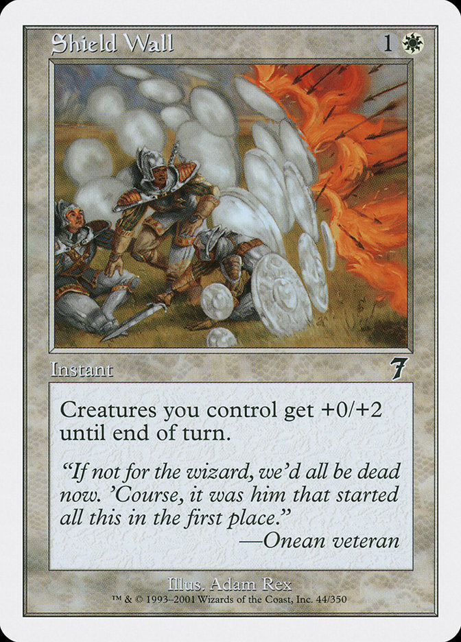 Shield Wall [Seventh Edition] | Boutique FDB TCG