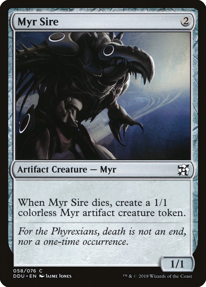 Myr Sire [Duel Decks: Elves vs. Inventors] | Boutique FDB TCG