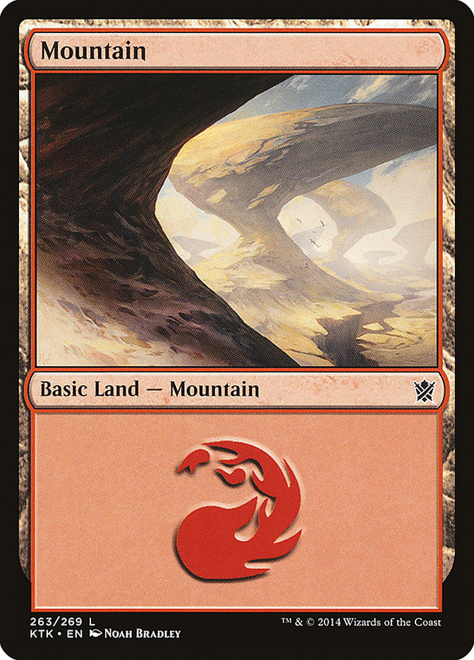 Mountain (263) [Khans of Tarkir] | Boutique FDB TCG