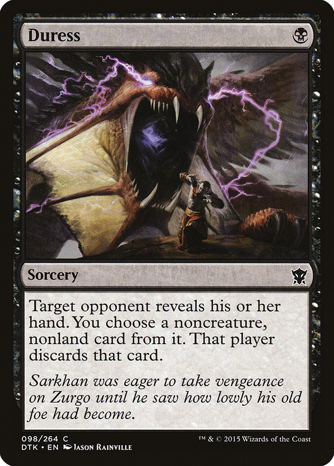 Duress [Dragons of Tarkir] | Boutique FDB TCG