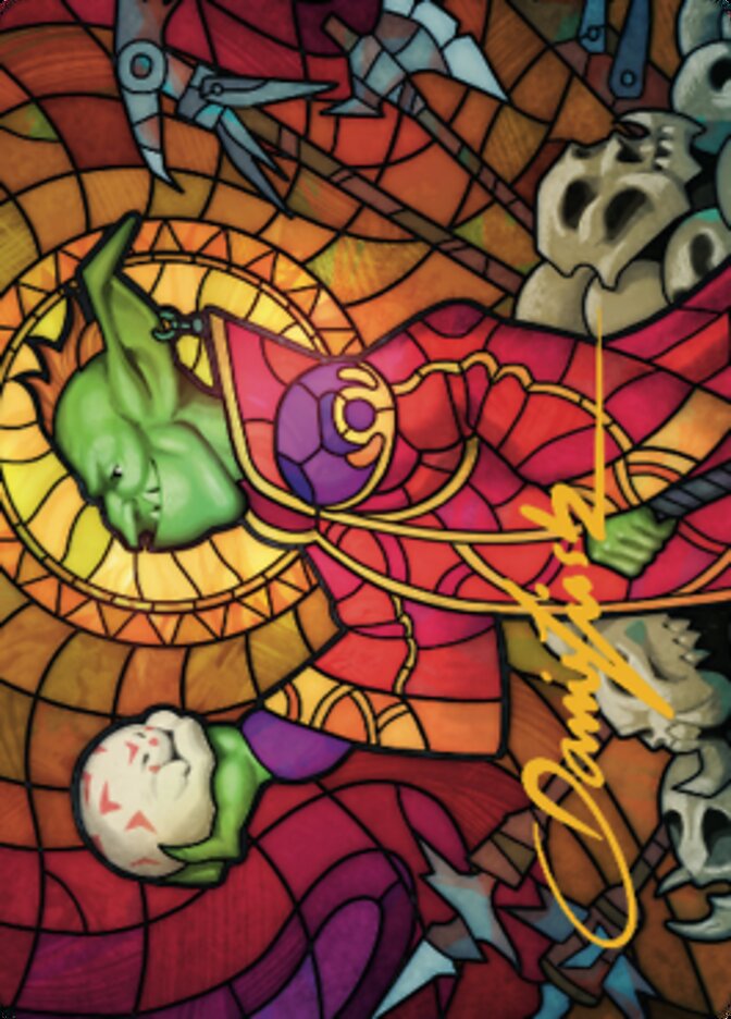 Squee, Dubious Monarch Art Card (Gold-Stamped Signature) [Dominaria United Art Series] | Boutique FDB TCG