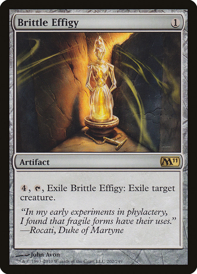 Brittle Effigy [Magic 2011] | Boutique FDB TCG