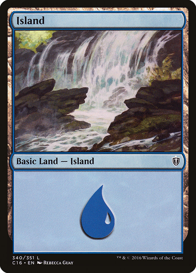Island (340) [Commander 2016] | Boutique FDB TCG