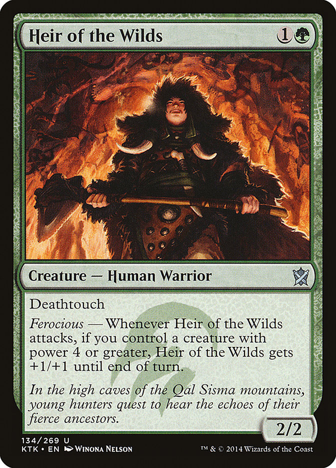 Heir of the Wilds [Khans of Tarkir] | Boutique FDB TCG