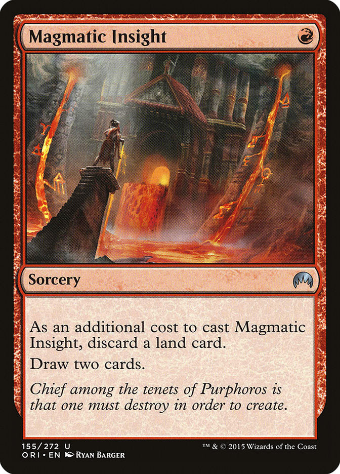 Magmatic Insight [Magic Origins] | Boutique FDB TCG