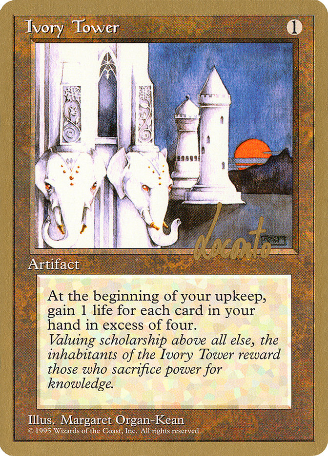 Ivory Tower (Michael Loconto) [Pro Tour Collector Set] | Boutique FDB TCG