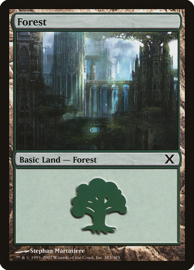 Forest (383) [Tenth Edition] | Boutique FDB TCG