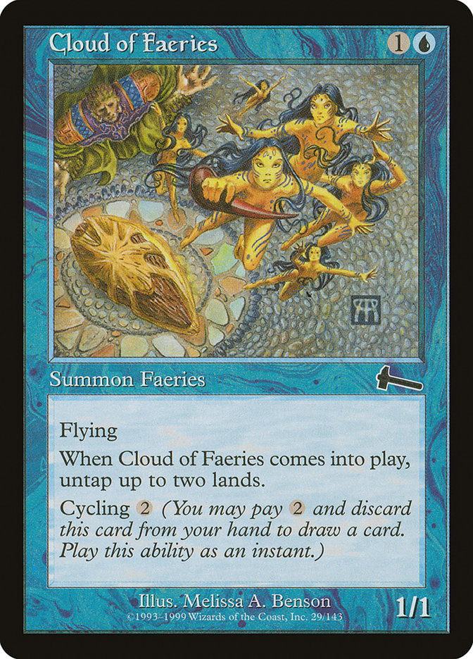 Cloud of Faeries [Urza's Legacy] | Boutique FDB TCG