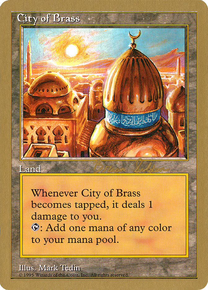 City of Brass (Brian Selden) [World Championship Decks 1998] | Boutique FDB TCG