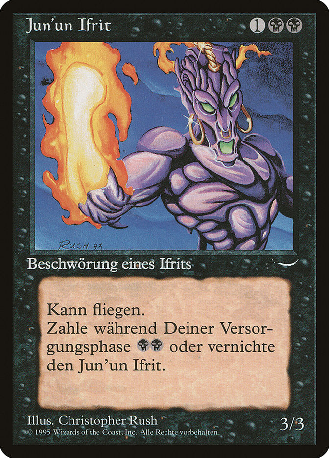 Junun Efreet (German) - "Jun'un Ifrit" [Renaissance] | Boutique FDB TCG