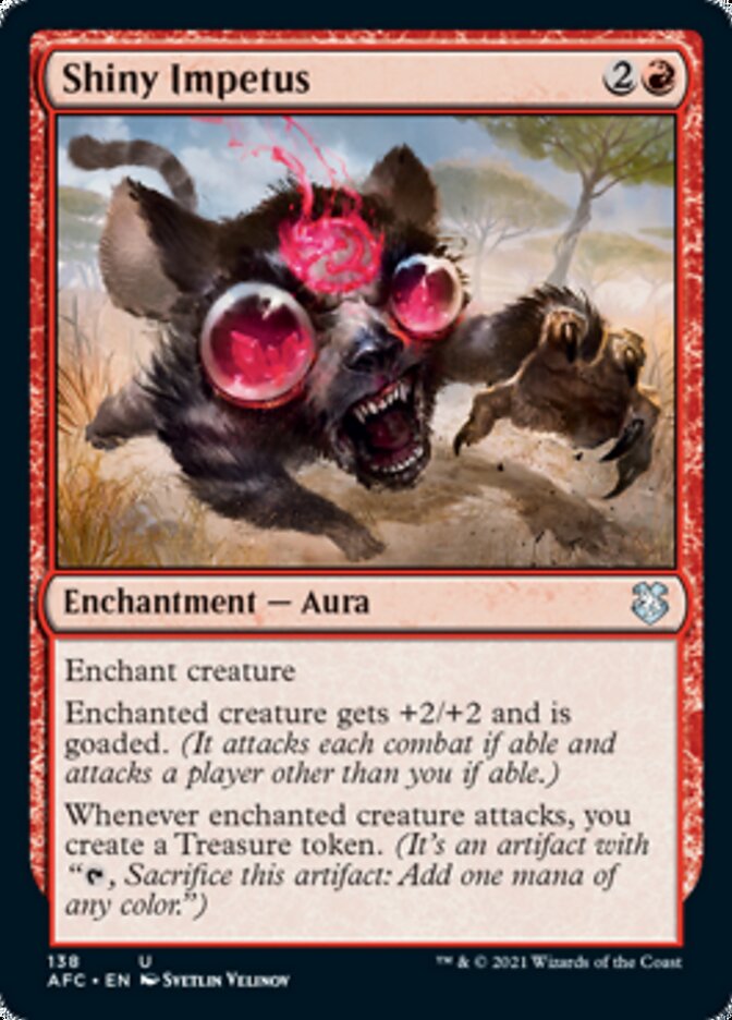 Shiny Impetus [Dungeons & Dragons: Adventures in the Forgotten Realms Commander] | Boutique FDB TCG