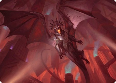 Ziatora, the Incinerator Art Card [Streets of New Capenna Art Series] | Boutique FDB TCG