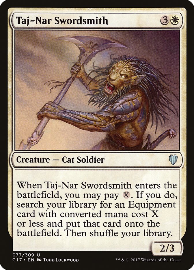 Taj-Nar Swordsmith [Commander 2017] | Boutique FDB TCG