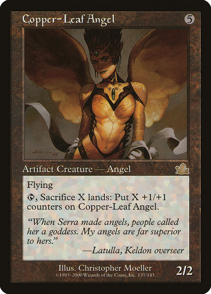Copper-Leaf Angel [Prophecy] | Boutique FDB TCG