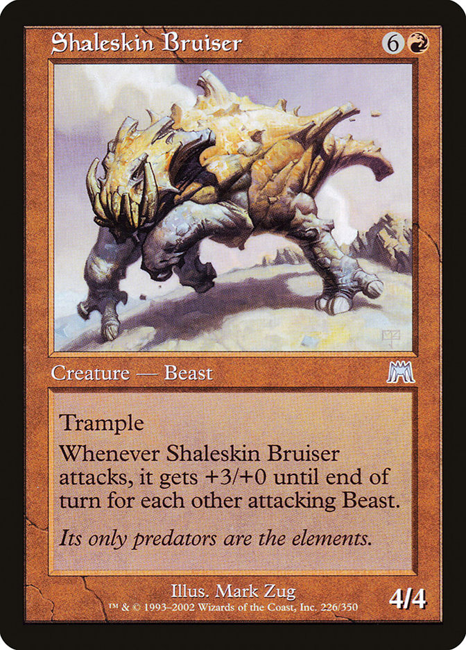 Shaleskin Bruiser [Onslaught] | Boutique FDB TCG