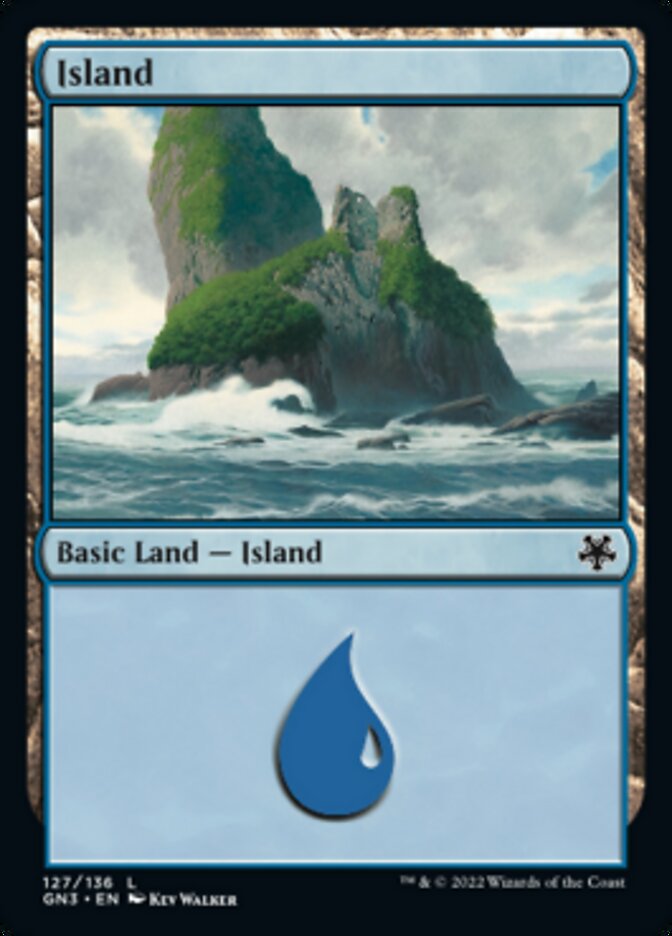 Island (127) [Game Night: Free-for-All] | Boutique FDB TCG