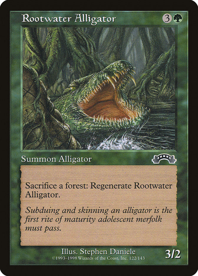 Rootwater Alligator [Exodus] | Boutique FDB TCG