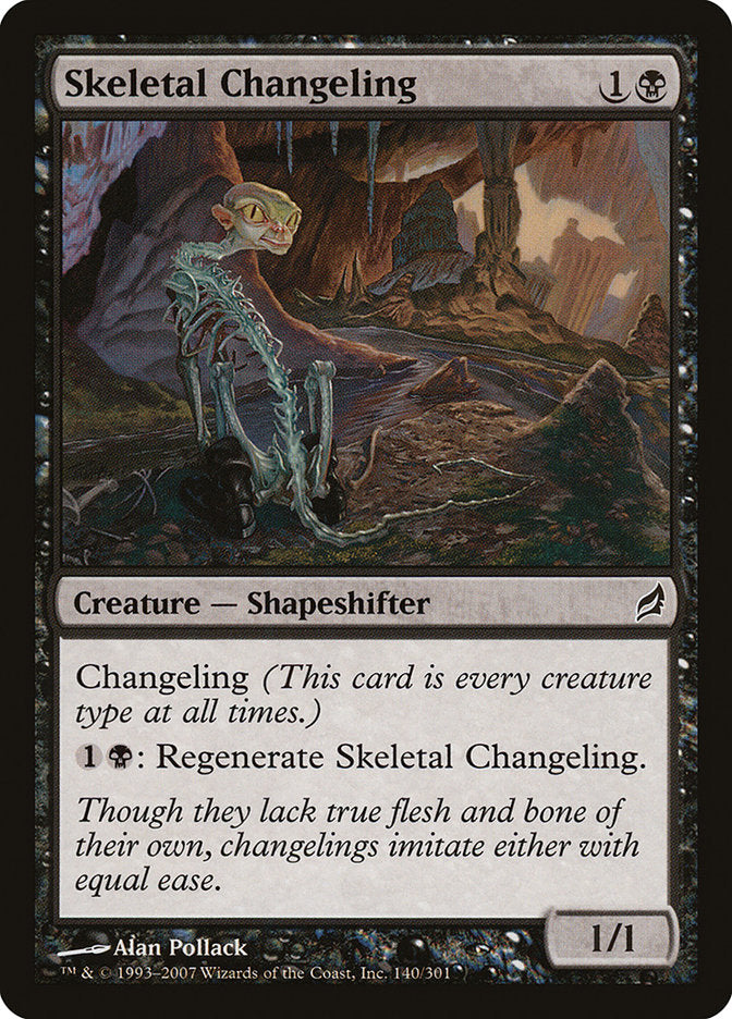 Skeletal Changeling [Lorwyn] | Boutique FDB TCG