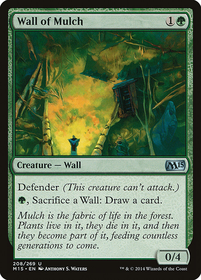 Wall of Mulch [Magic 2015] | Boutique FDB TCG