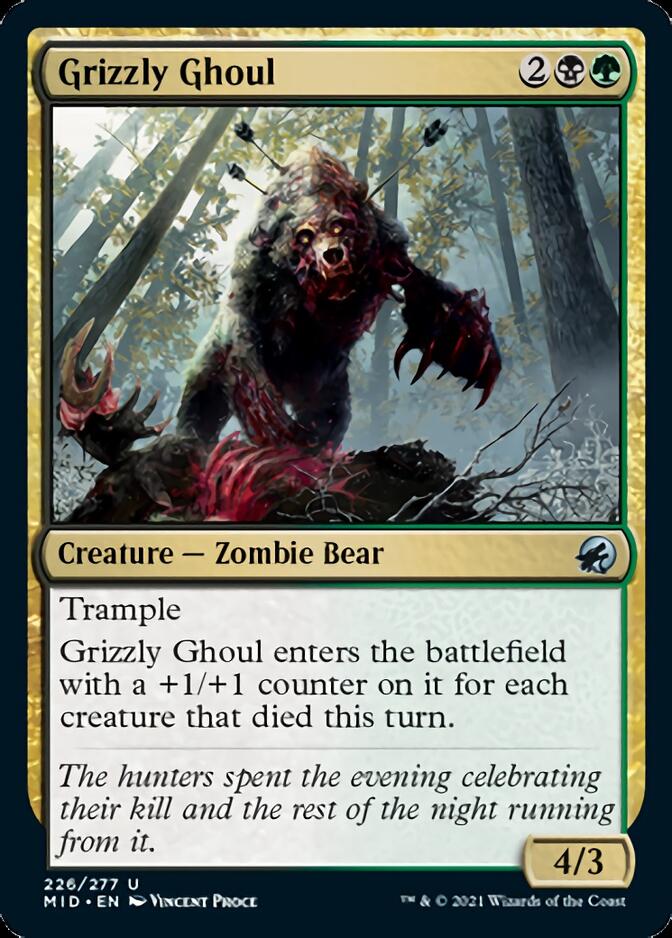 Grizzly Ghoul [Innistrad: Midnight Hunt] | Boutique FDB TCG