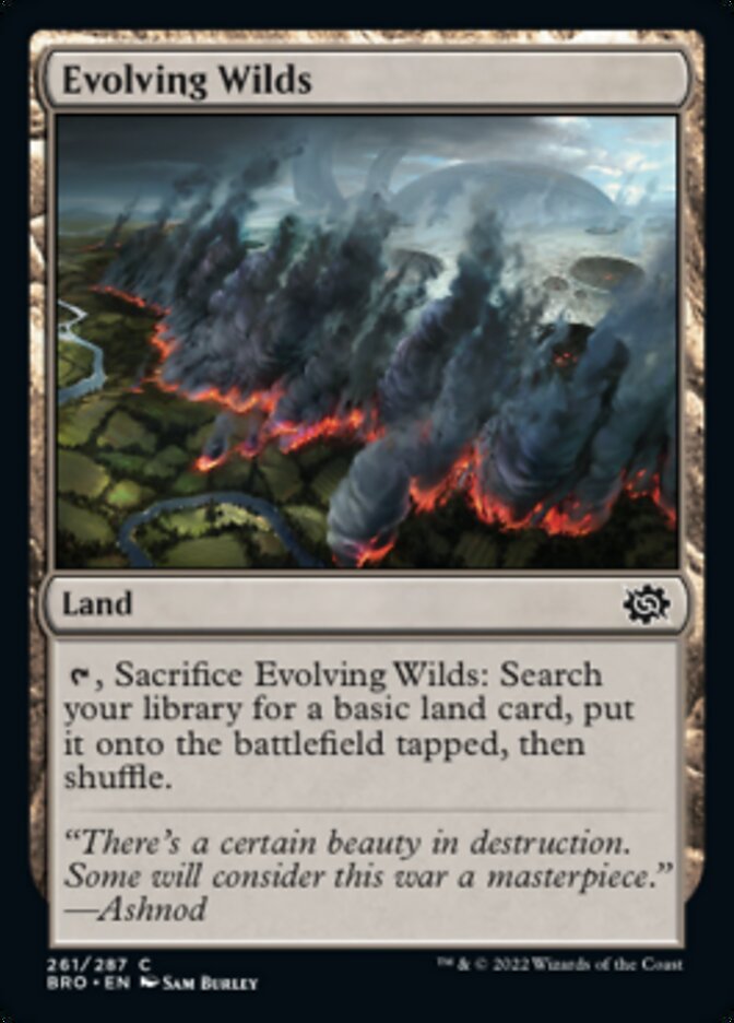 Evolving Wilds [The Brothers' War] | Boutique FDB TCG