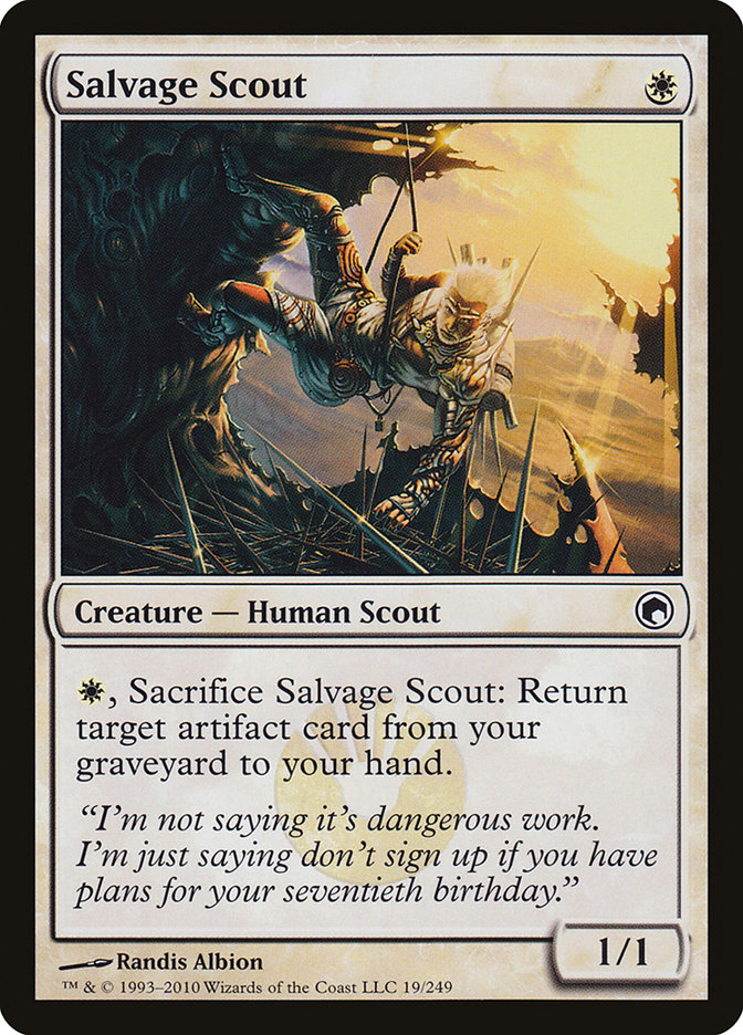 Salvage Scout [Scars of Mirrodin] | Boutique FDB TCG