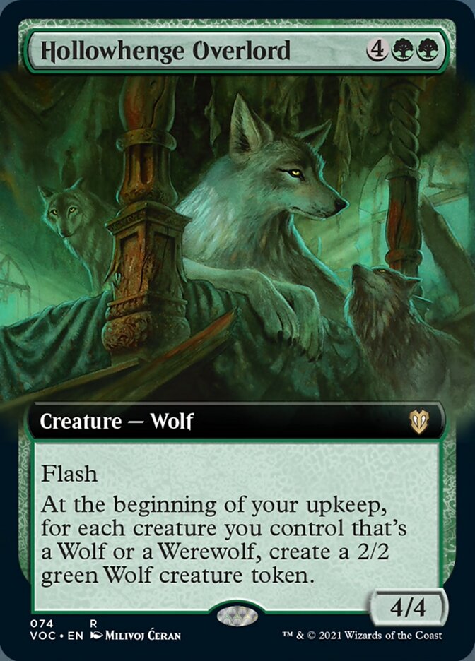 Hollowhenge Overlord (Extended Art) [Innistrad: Crimson Vow Commander] | Boutique FDB TCG