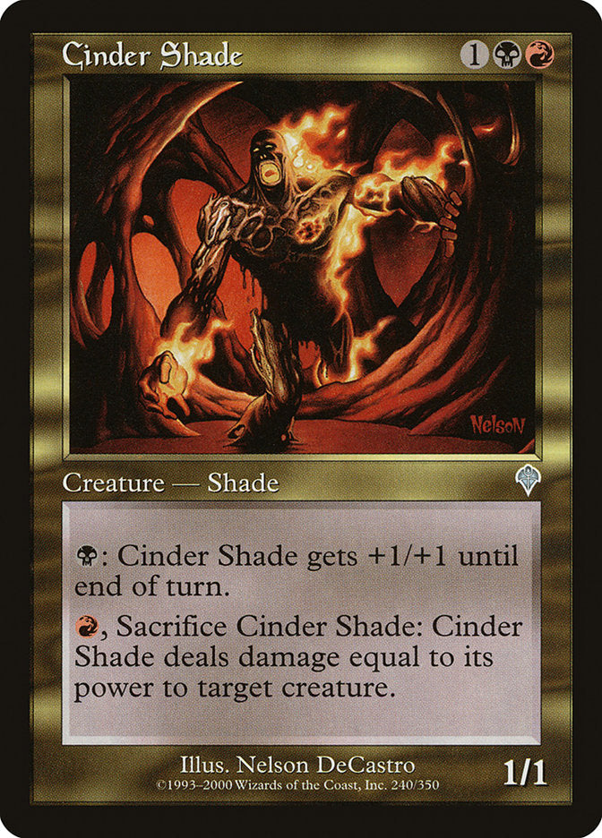 Cinder Shade [Invasion] | Boutique FDB TCG