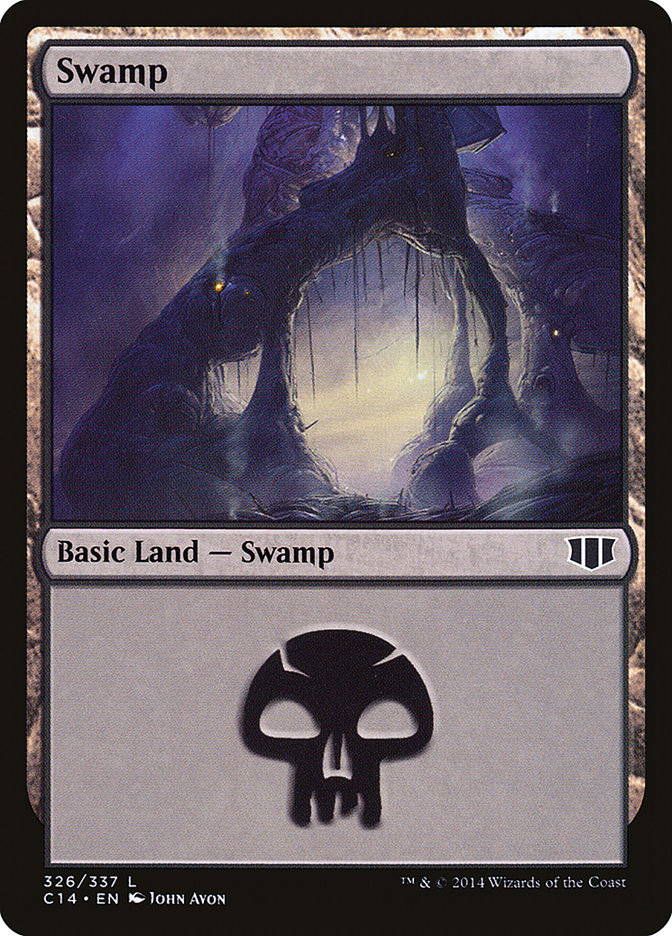 Swamp (326) [Commander 2014] | Boutique FDB TCG