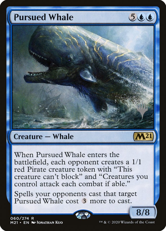 Pursued Whale (Promo Pack) [Core Set 2021 Promos] | Boutique FDB TCG