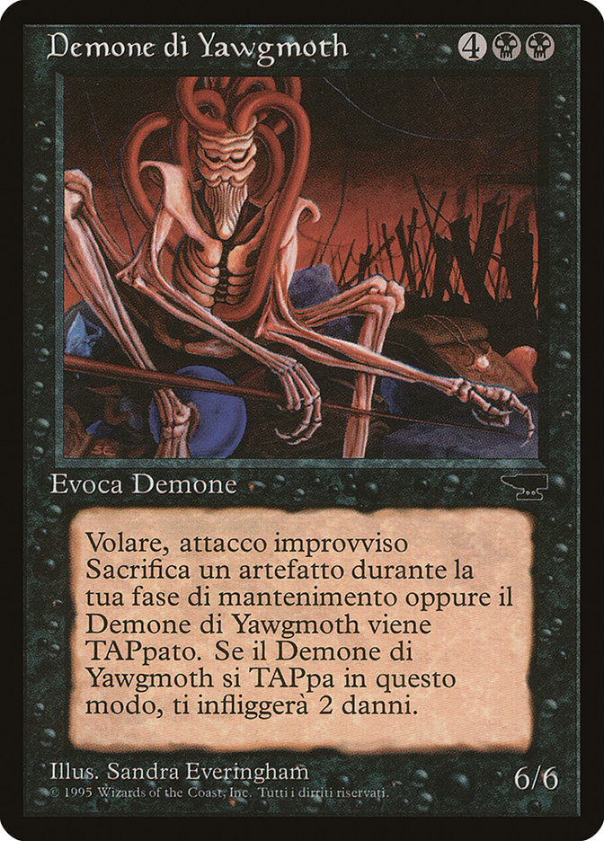 Yawgmoth Demon (Italian) [Rinascimento] | Boutique FDB TCG