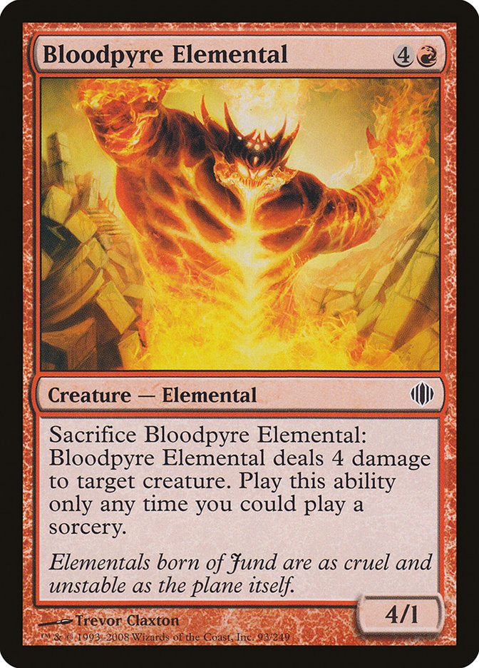 Bloodpyre Elemental [Shards of Alara] | Boutique FDB TCG