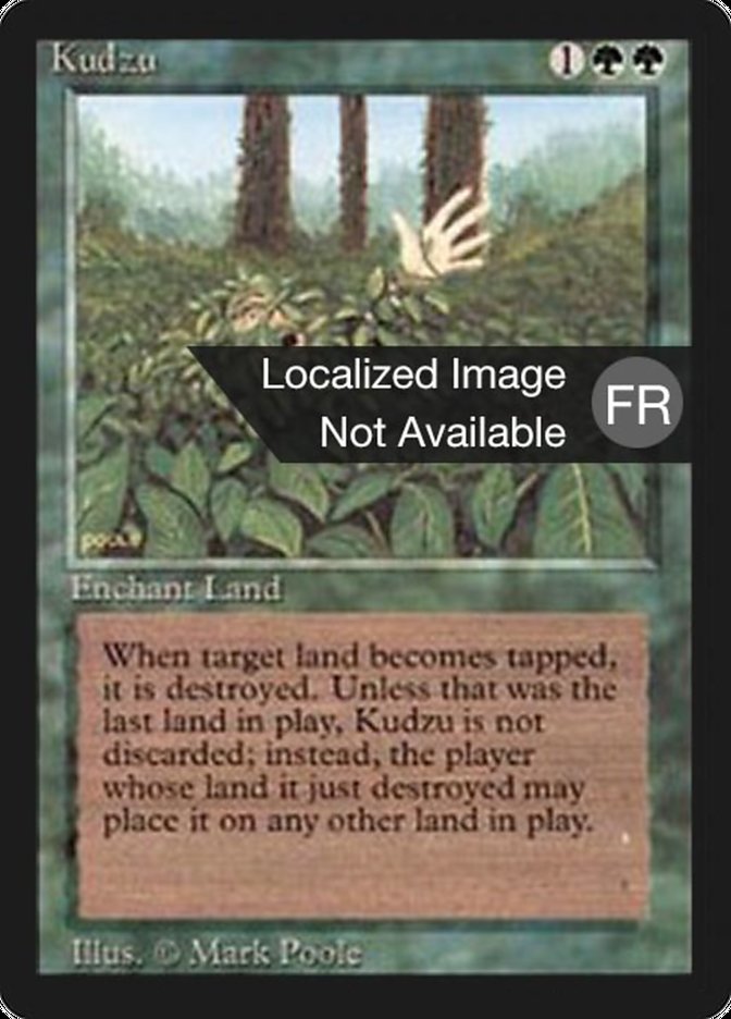 Kudzu [Foreign Black Border] | Boutique FDB TCG