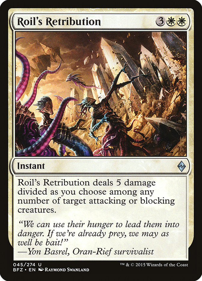 Roil's Retribution [Battle for Zendikar] | Boutique FDB TCG