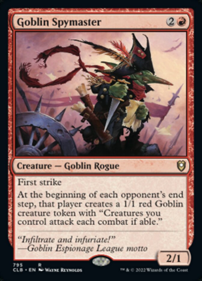 Goblin Spymaster [Commander Legends: Battle for Baldur's Gate] | Boutique FDB TCG