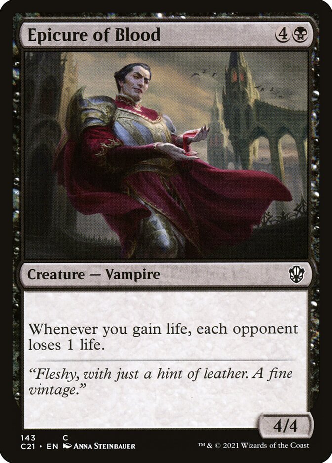 Epicure of Blood [Commander 2021] | Boutique FDB TCG