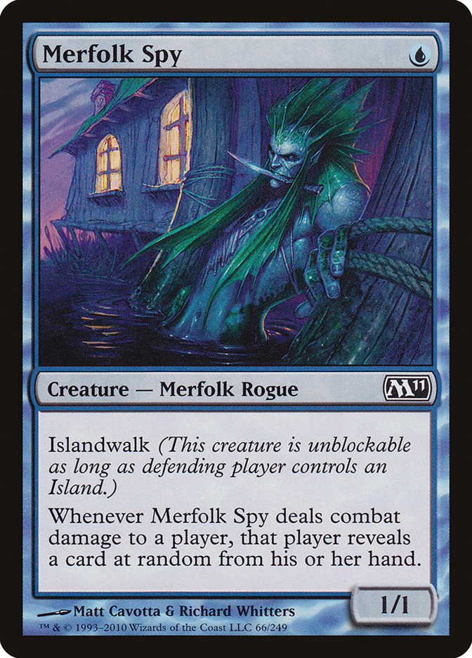 Merfolk Spy [Magic 2011] | Boutique FDB TCG