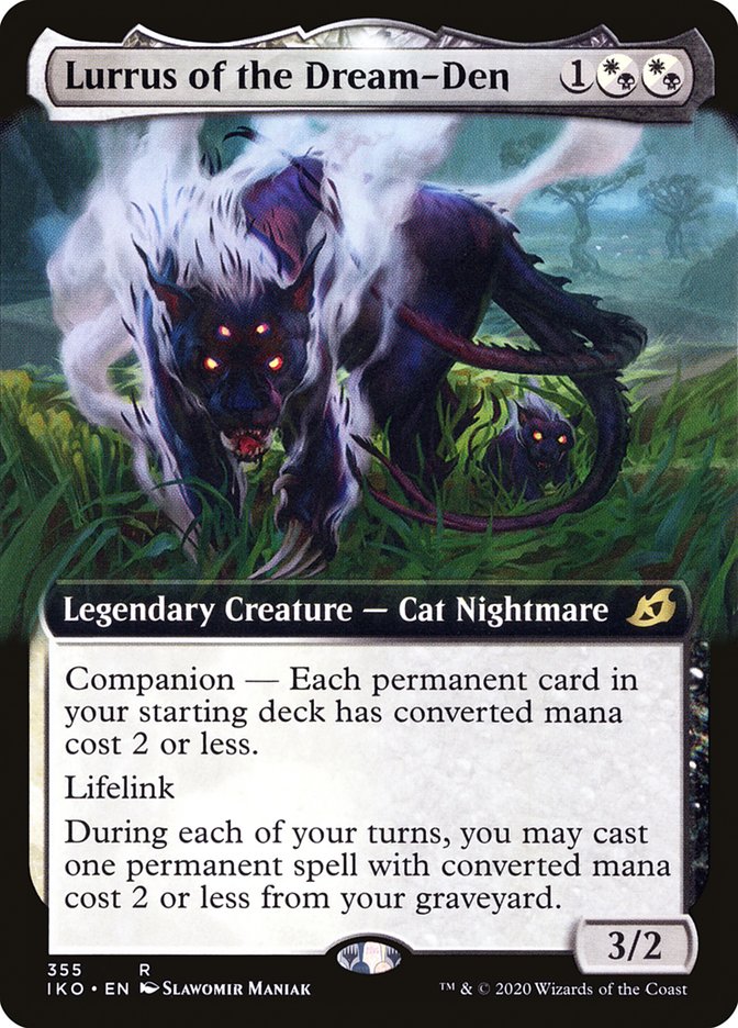 Lurrus of the Dream-Den (Extended Art) [Ikoria: Lair of Behemoths] | Boutique FDB TCG