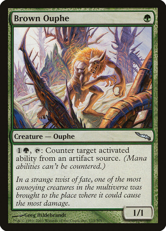 Brown Ouphe [Mirrodin] | Boutique FDB TCG