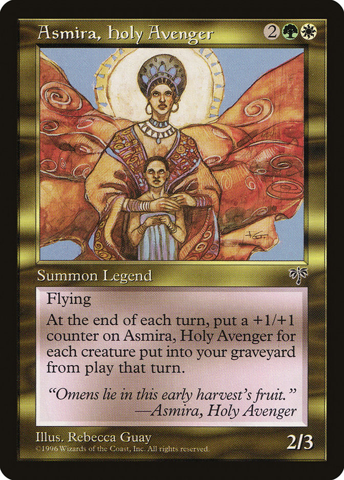 Asmira, Holy Avenger [Mirage] | Boutique FDB TCG